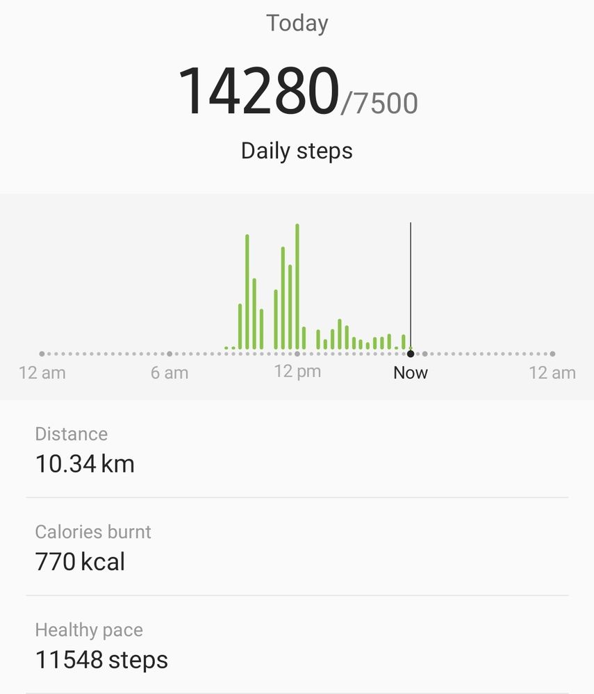 Last 3000 steps were working in the shed